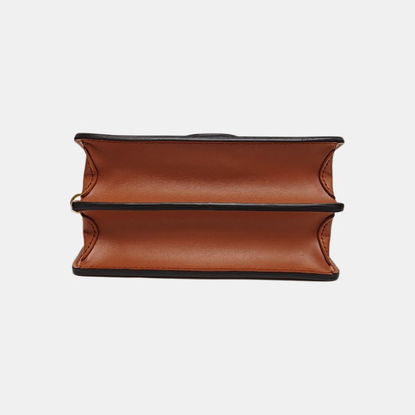 DAUPHINE Mini Monogram Coated Canvas Brown