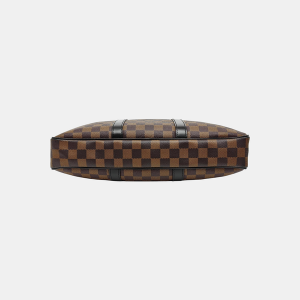PORTE-DOCUMENTS PM Damier Ebene Coated Canvas Brown