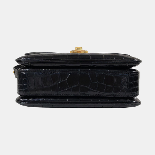 Sharp Calfskin Black