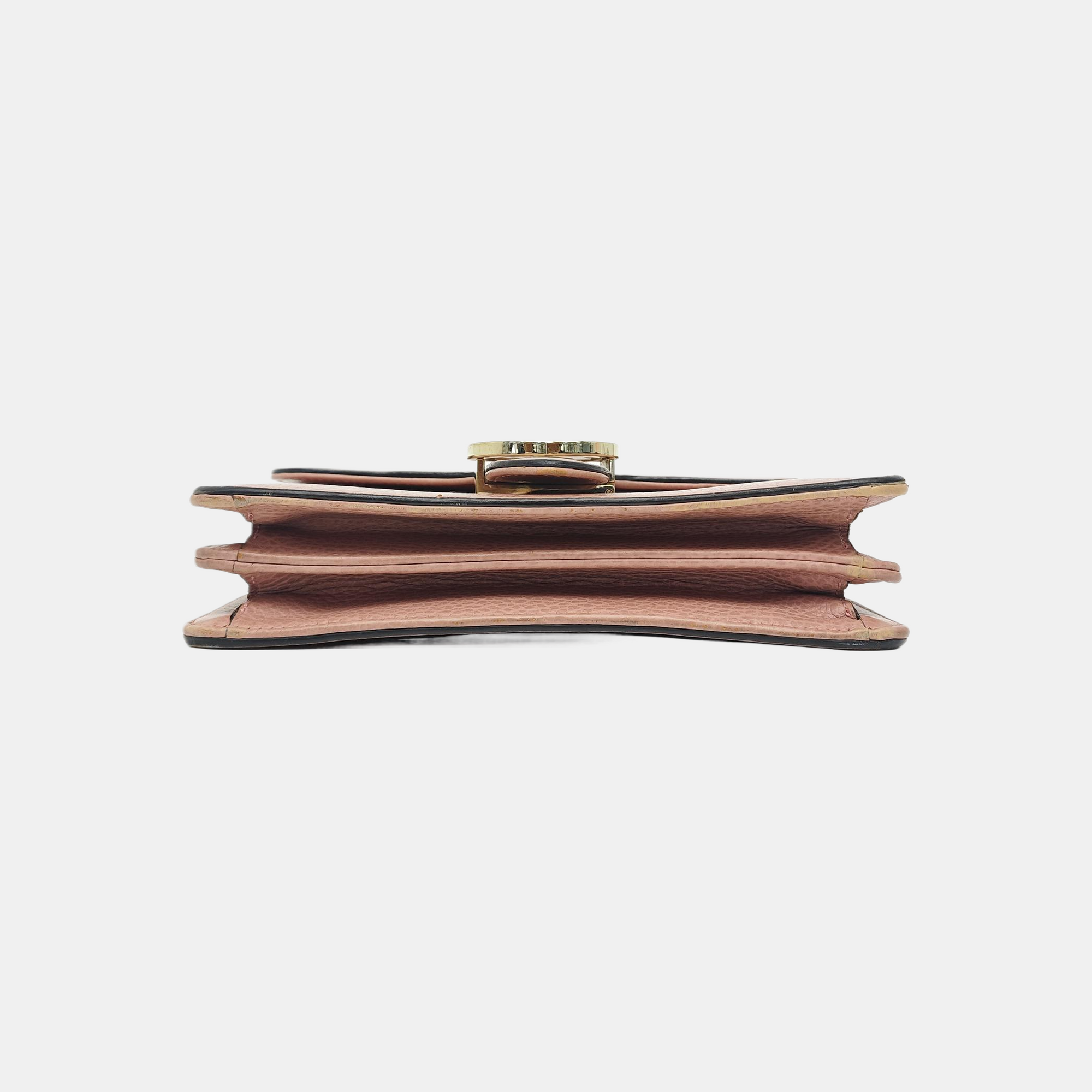 Interlocking G Small Calfskin Pink