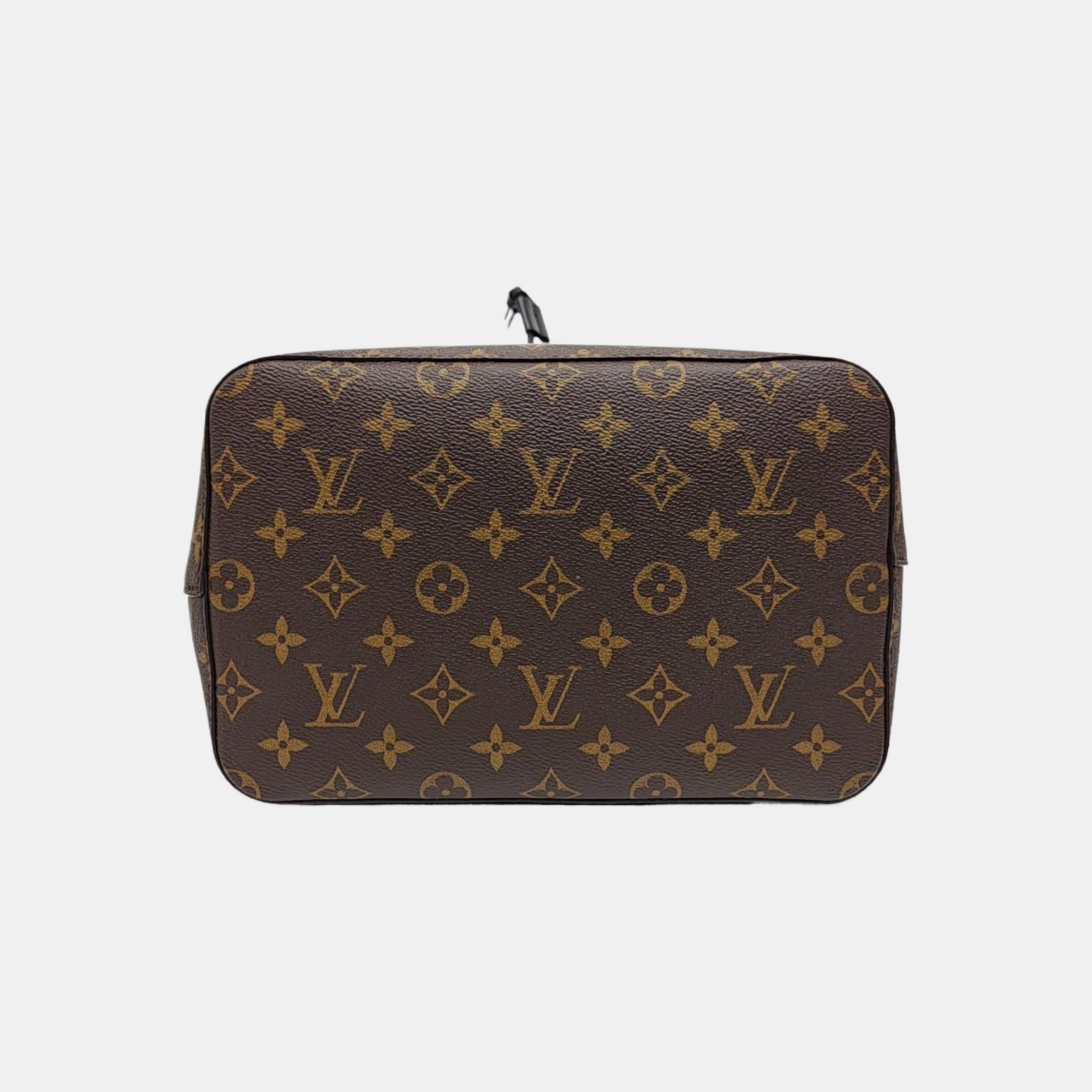 NÉONOÉ MM Monogram Coated Canvas Brown