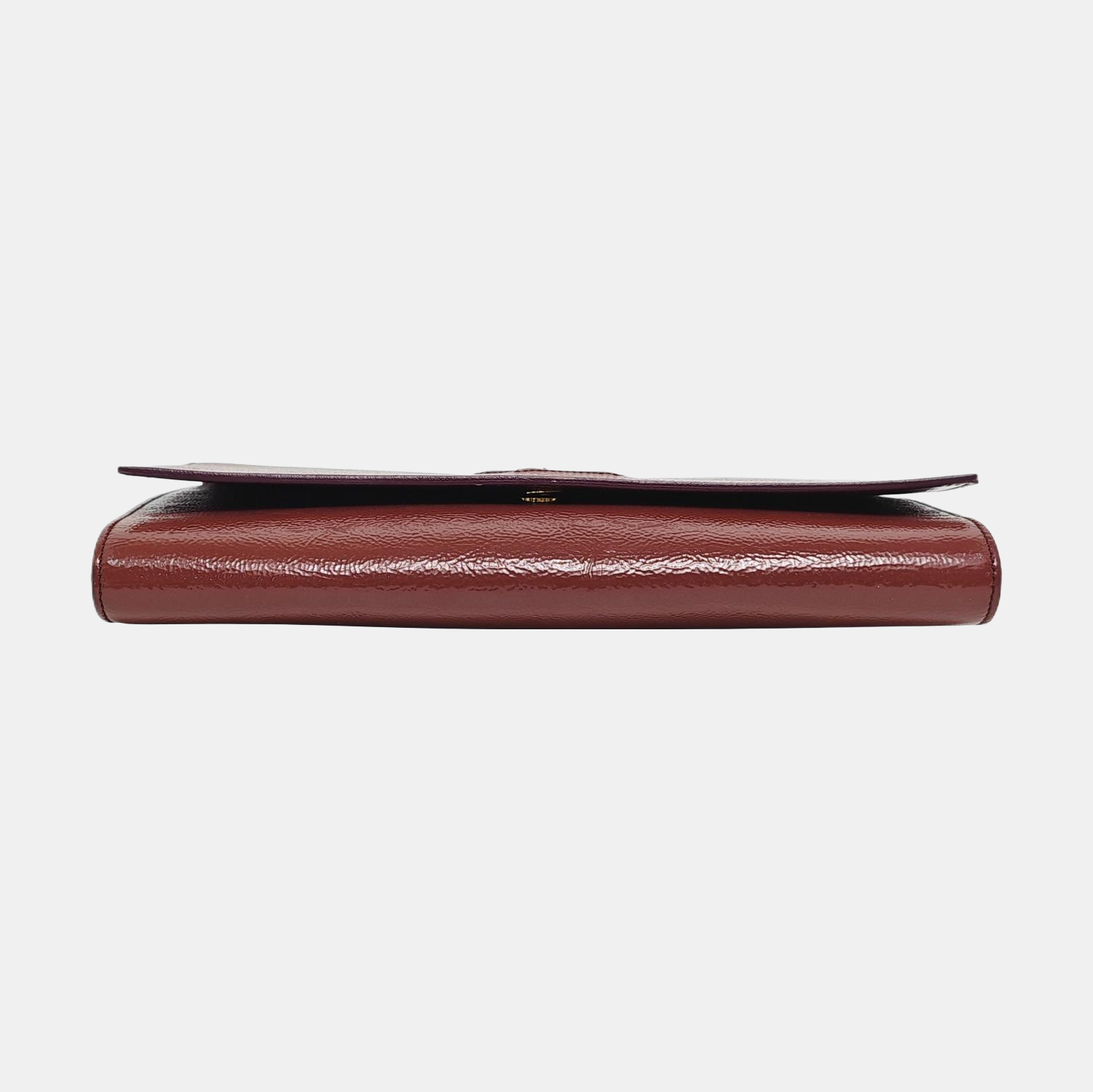 BELLE JOUR Large Quilted Patent Leather Red