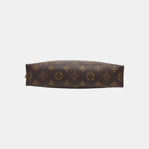TOILET POCKET 26 Monogram Coated Canvas Brown