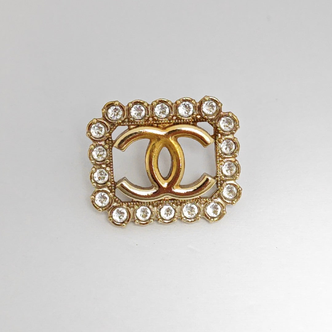 Metal Gold Stud Earrings