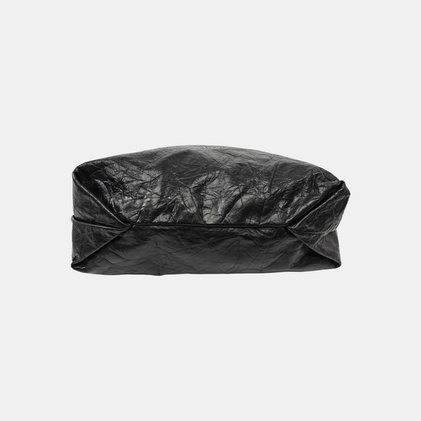 Calfskin Shoulder Bag Black