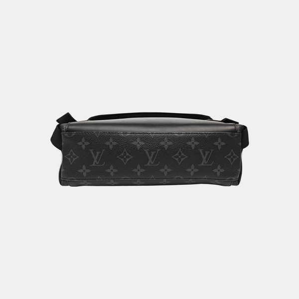 VOYAGER PM Monogram Coated Canvas Black