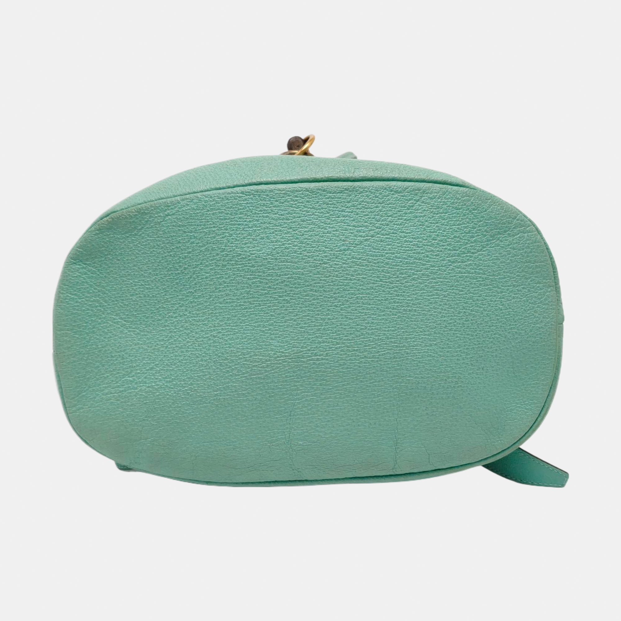 Suede Backpack Green