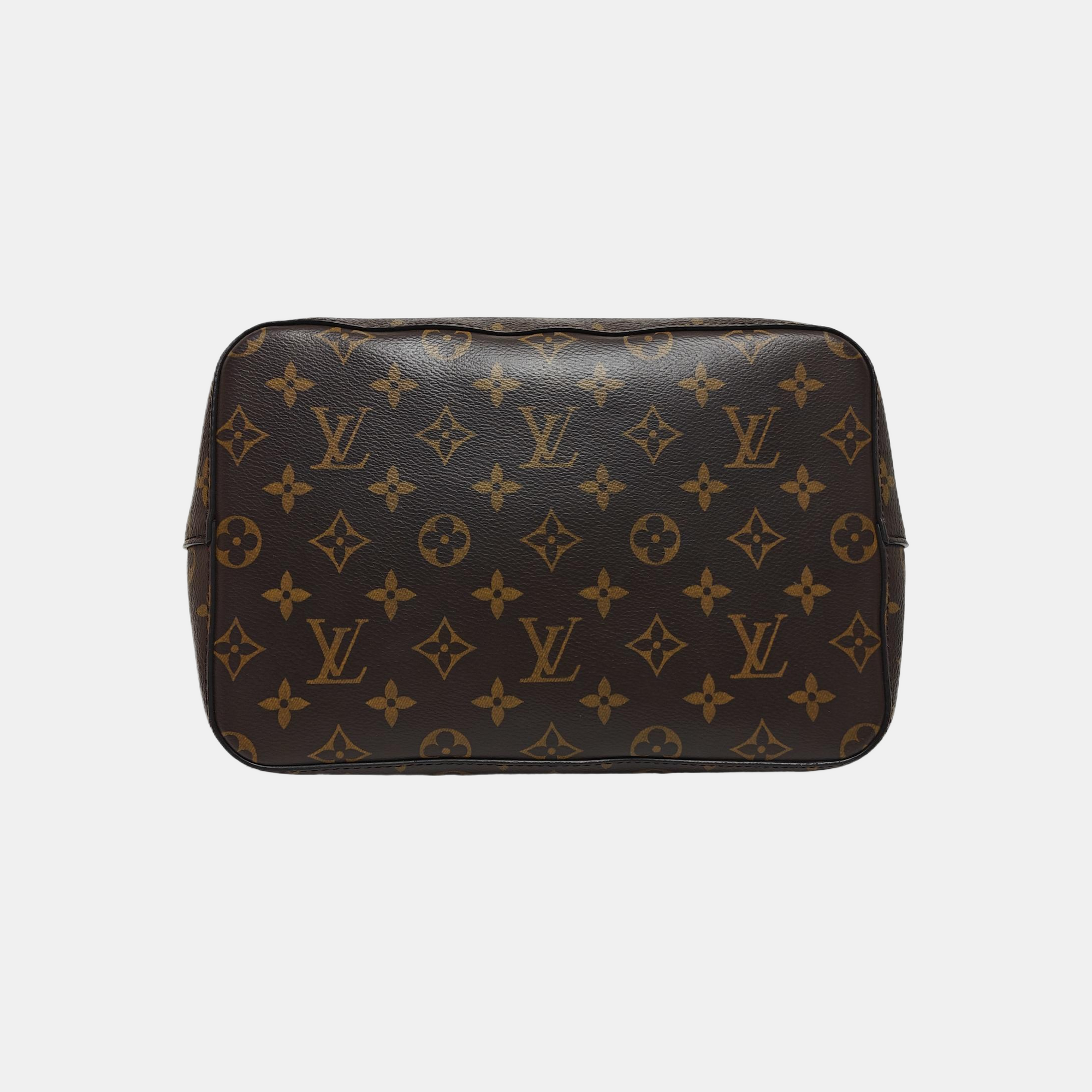 NÉONOÉ MM Monogram Coated Canvas Brown