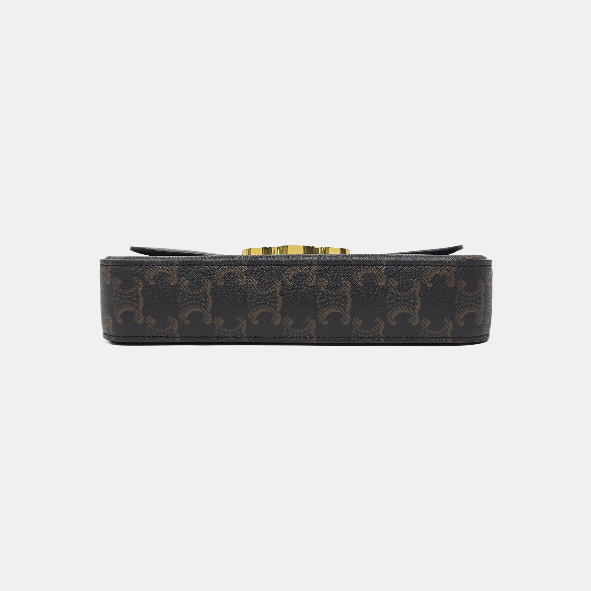 TRIOMPHE Teen Coated Canvas Black