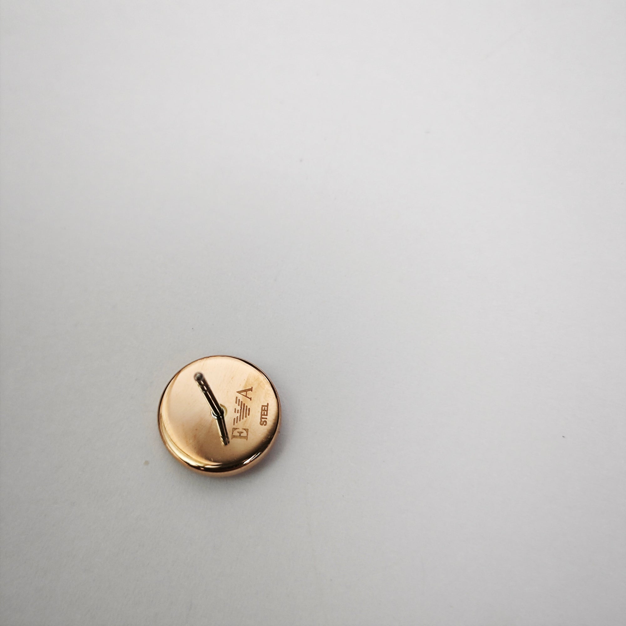 Metal Rose Gold Stud Earrings