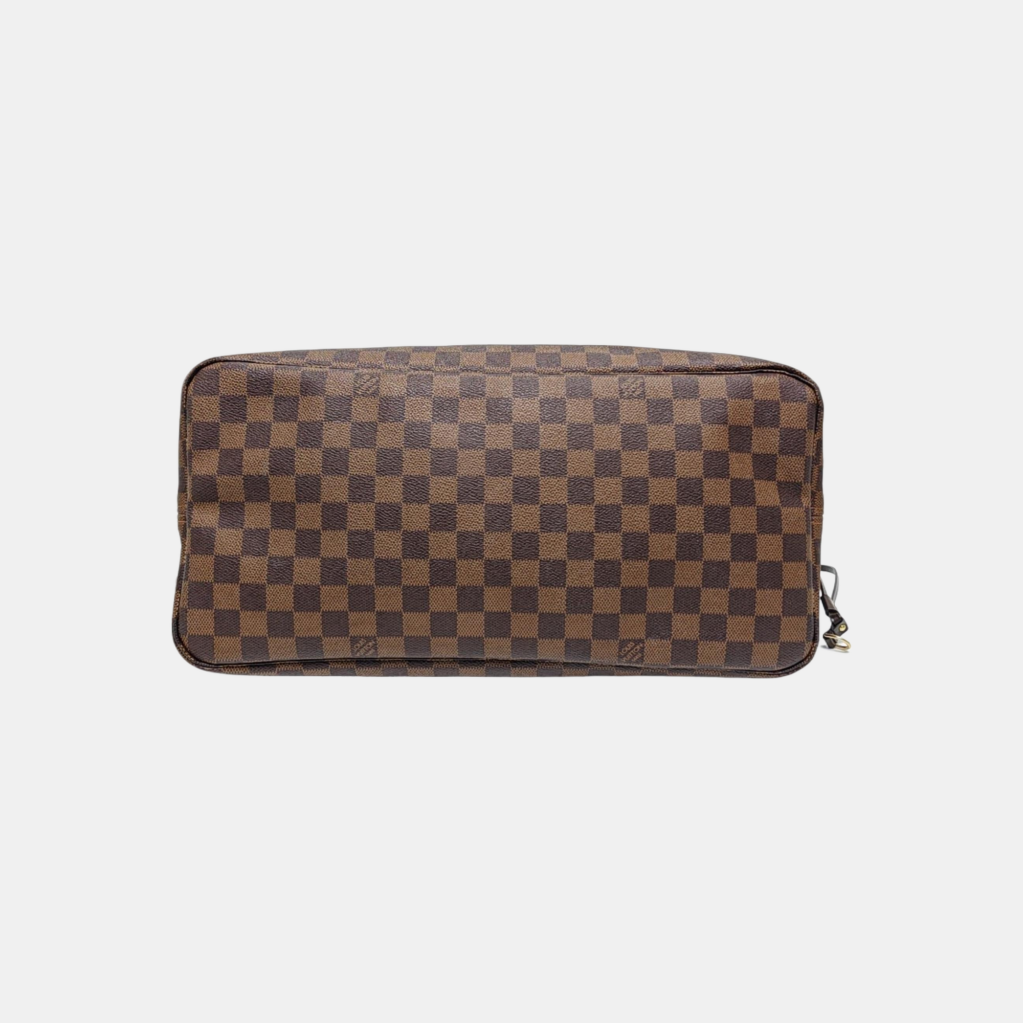 NEVERFULL GM Damier Ebene Coated Canvas Brown