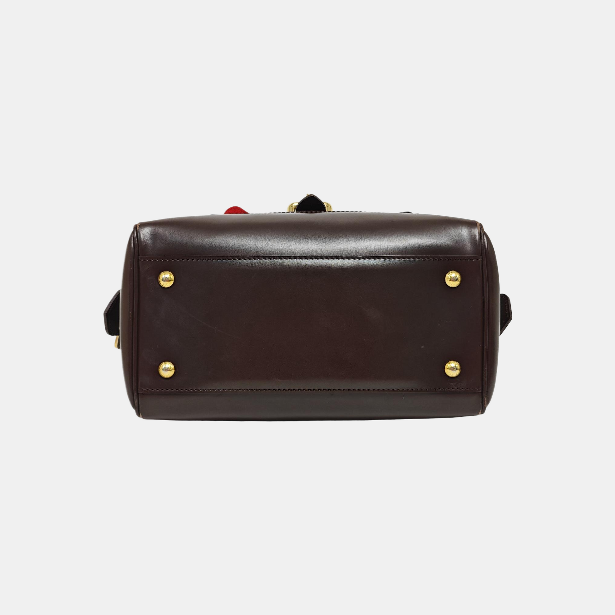 KNIGHTSBRIDGE Damier Ebene Coated Canvas Brown