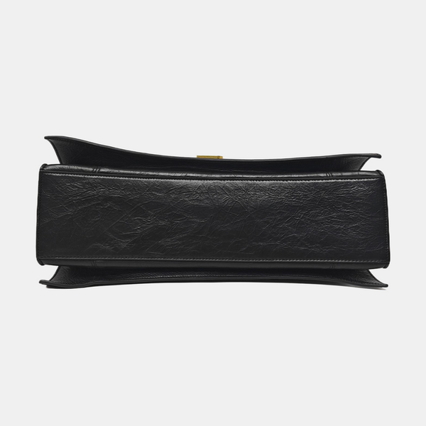 Crush Calfskin Black
