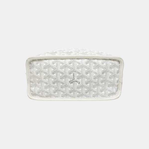 Anjou Mini Coated Canvas White