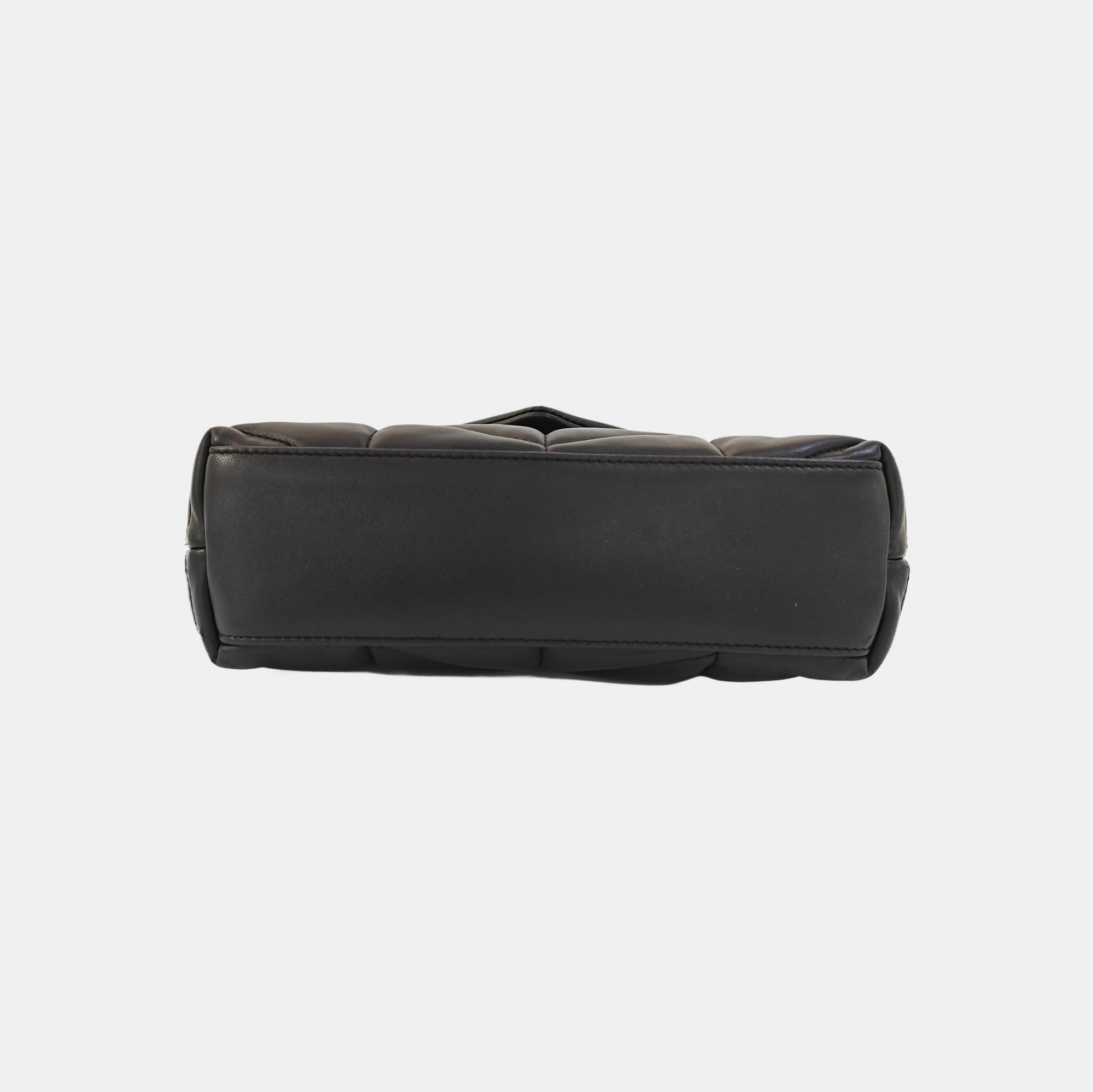 PUFFER Quilted Lambskin Black