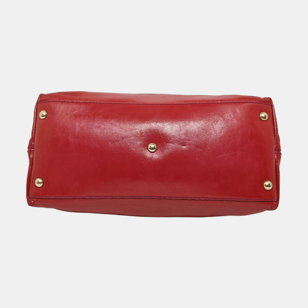Soho Small Calfskin Red