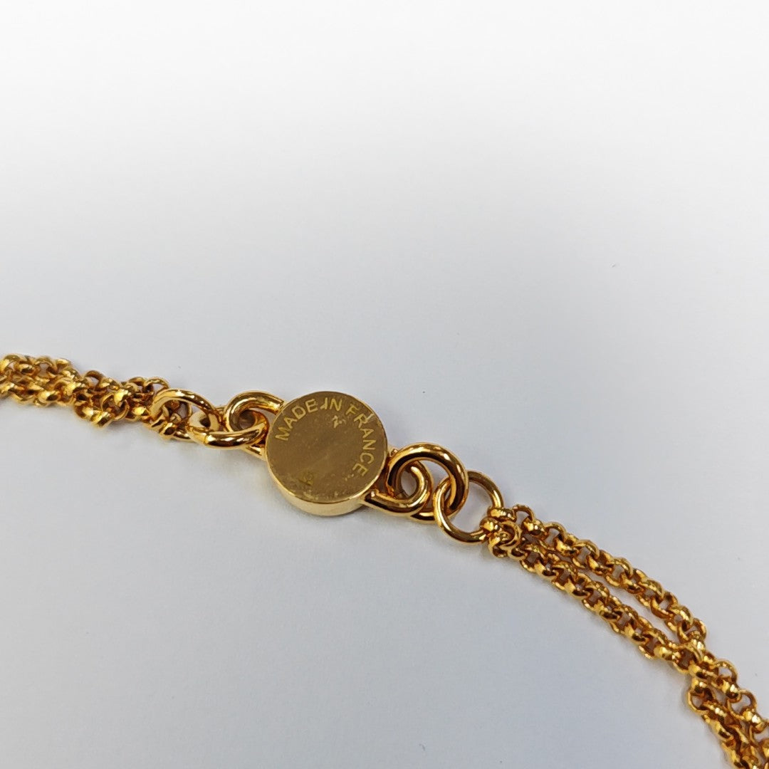 Tournis Tresse Metal Gold Necklace