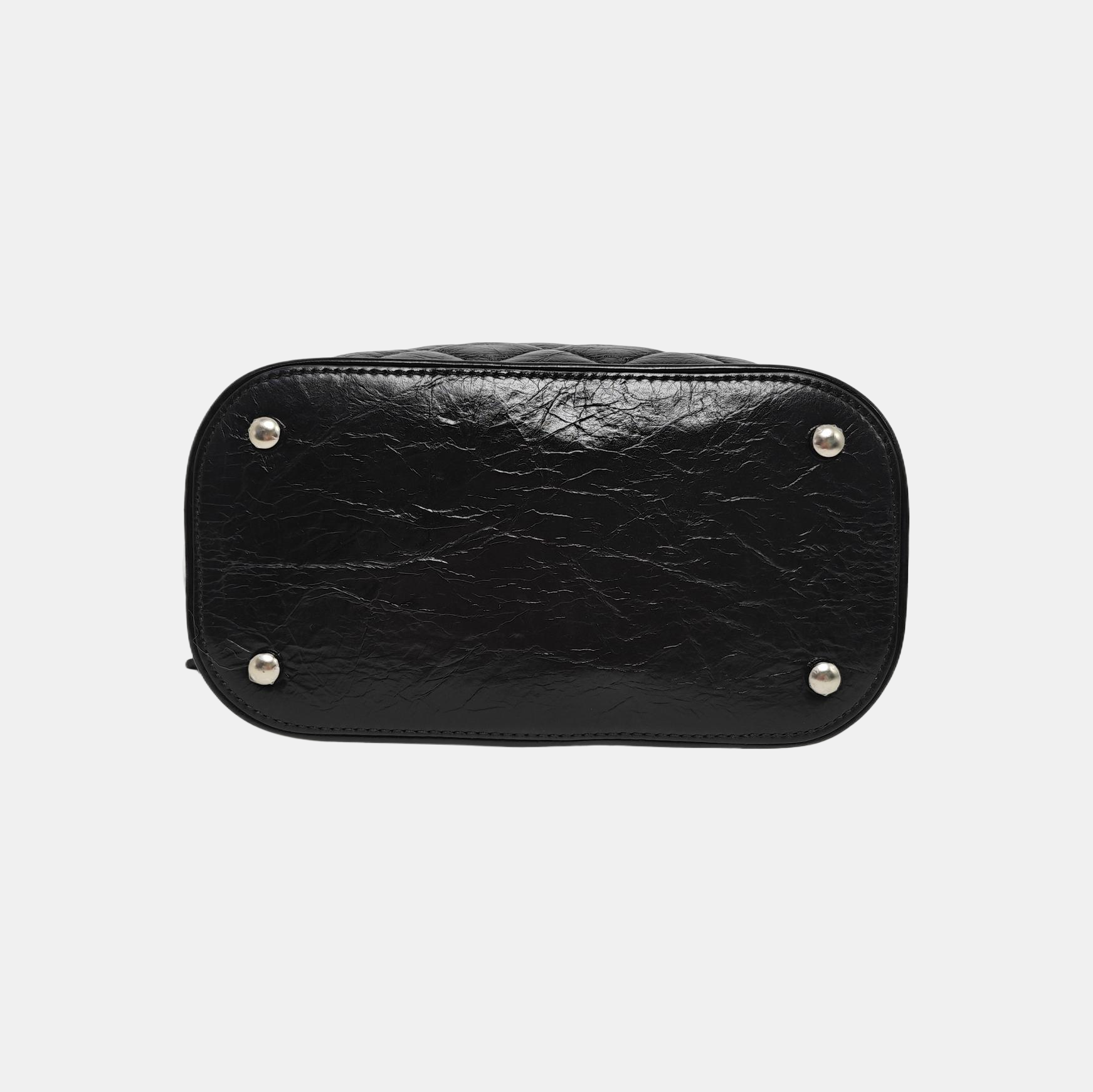 Quilted Calfskin Black