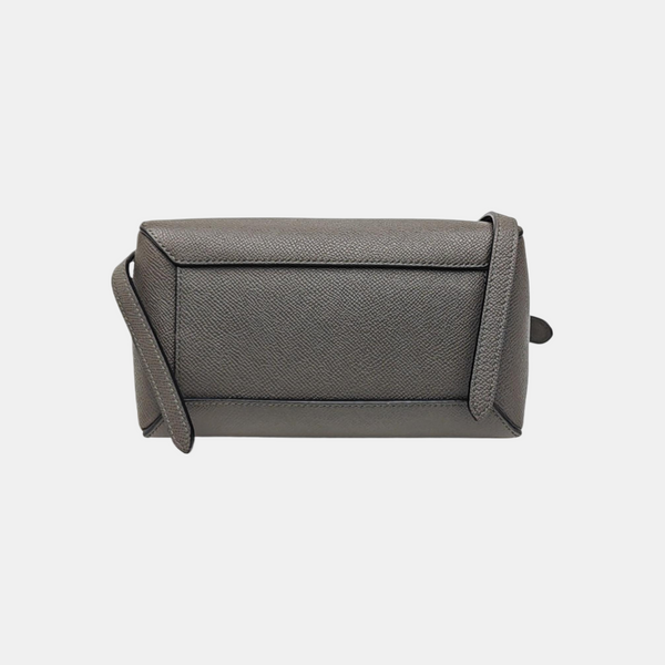 BELT Nano Calfskin Gray