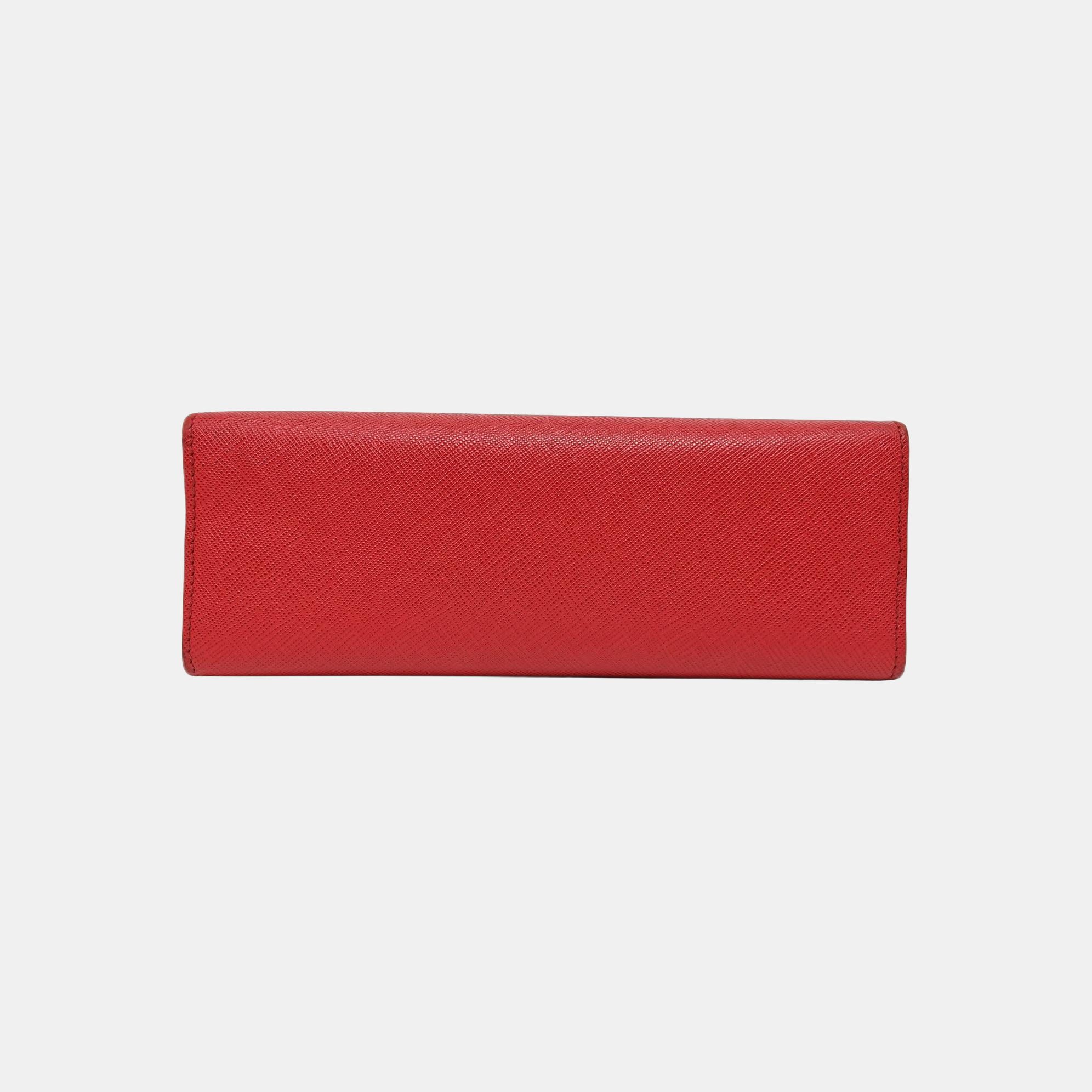 Saffiano Calfskin Shoulder Bag Red