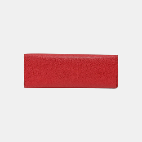 Saffiano Calfskin Shoulder Bag Red