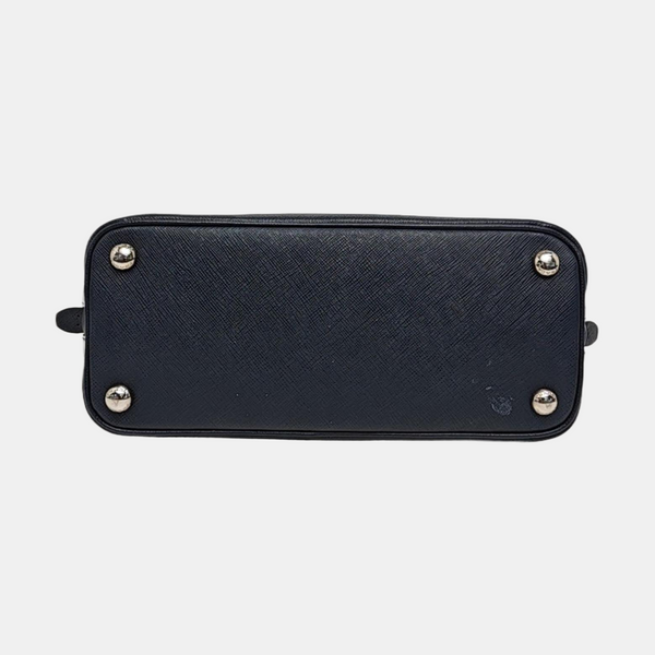 Promenade Small Saffiano Calfskin Blue