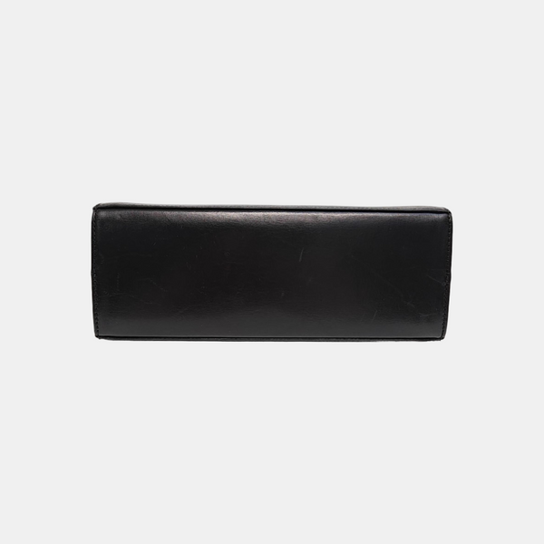 Calfskin Shoulder Bag Black