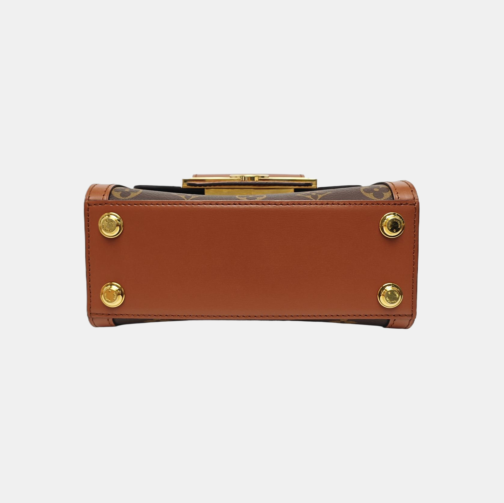 DAUPHINE Monogram Coated Canvas Brown