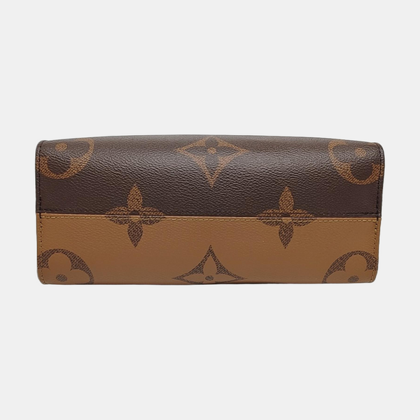 ONTHEGO PM Monogram Coated Canvas Brown