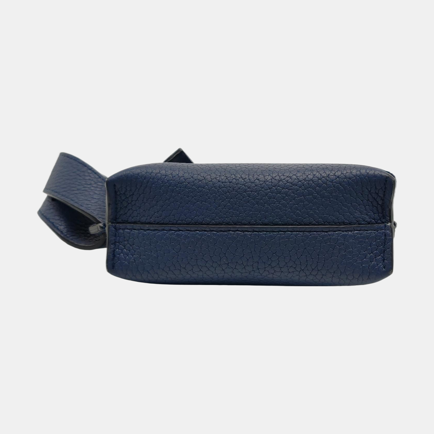 T Pouch Calfskin Blue