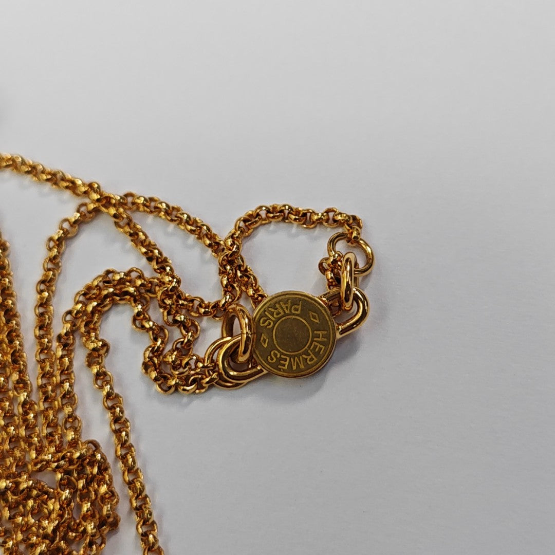 Tournis Tresse Metal Gold Necklace