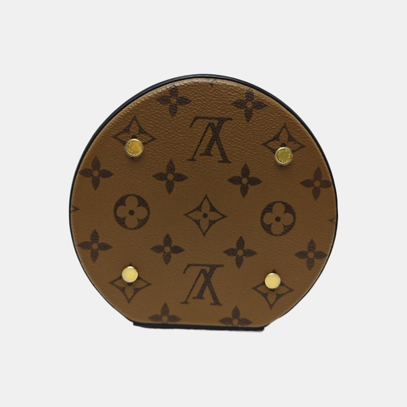 CANNES PM Monogram Coated Canvas Brown