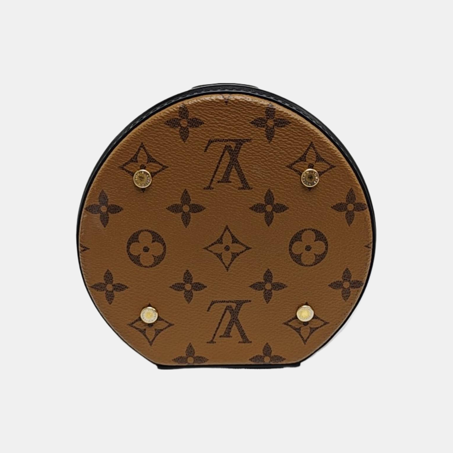 CANNES PM Monogram Coated Canvas Brown