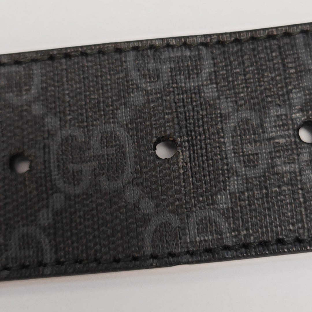 Coated Canvas Belt Black