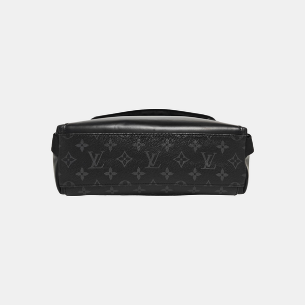 VOYAGER PM Monogram Coated Canvas Black