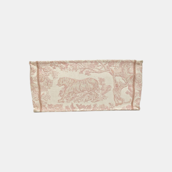 Book Tote Medium Canvas Pink