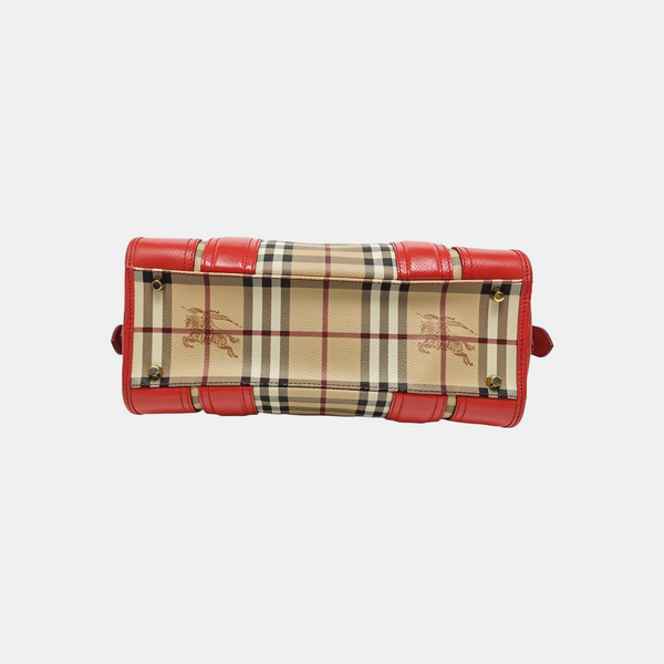 Minford Small Coated Canvas Beige