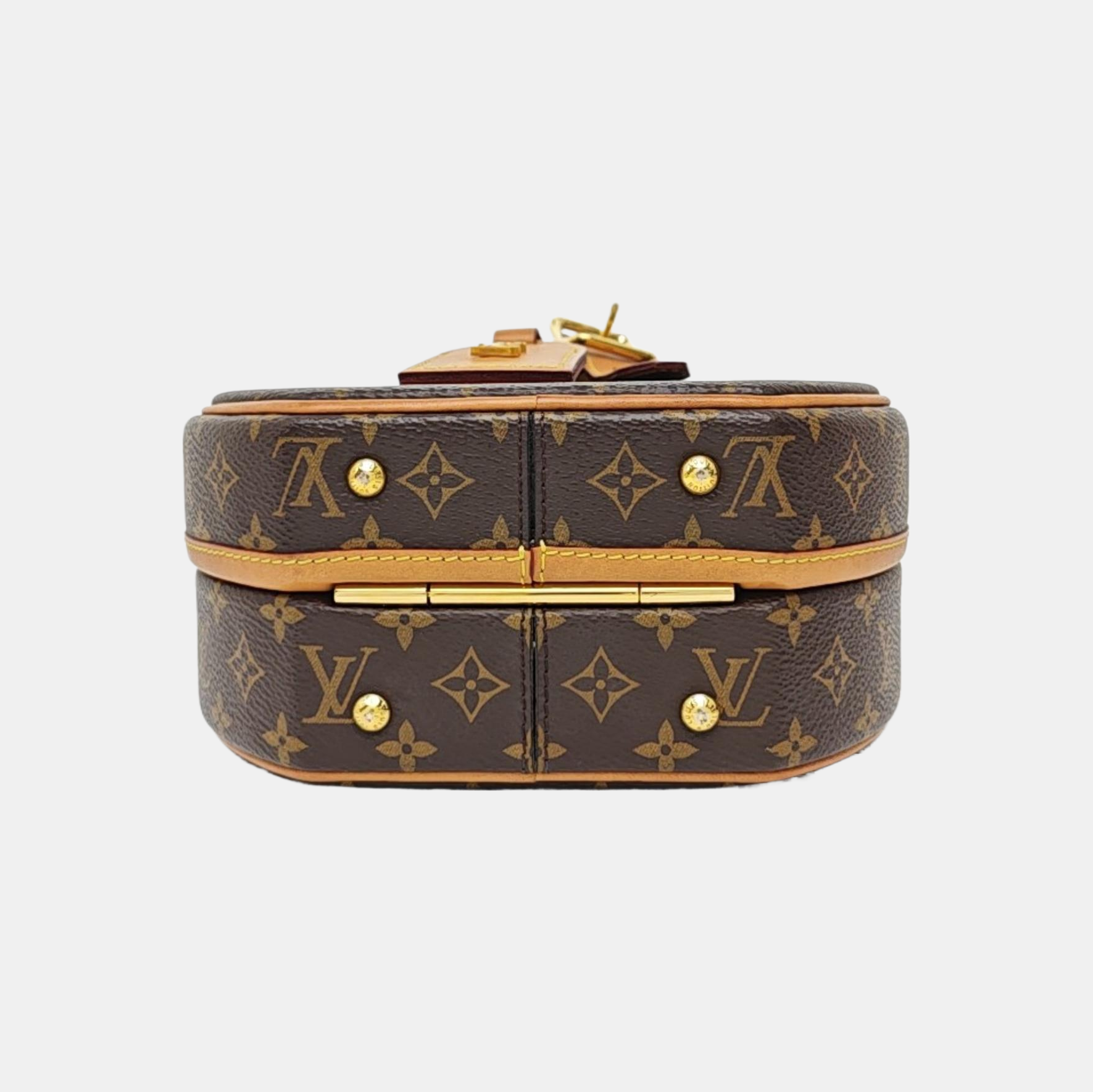 BOITE CHAPEAU PM Monogram Coated Canvas Brown