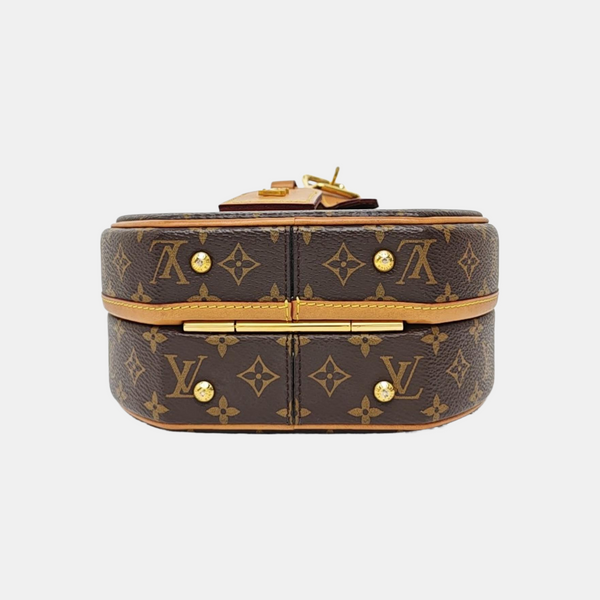 BOITE CHAPEAU PM Monogram Coated Canvas Brown