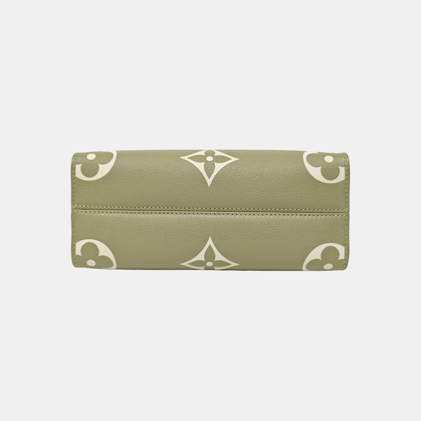 ONTHEGO PM Monogram Calfskin Green