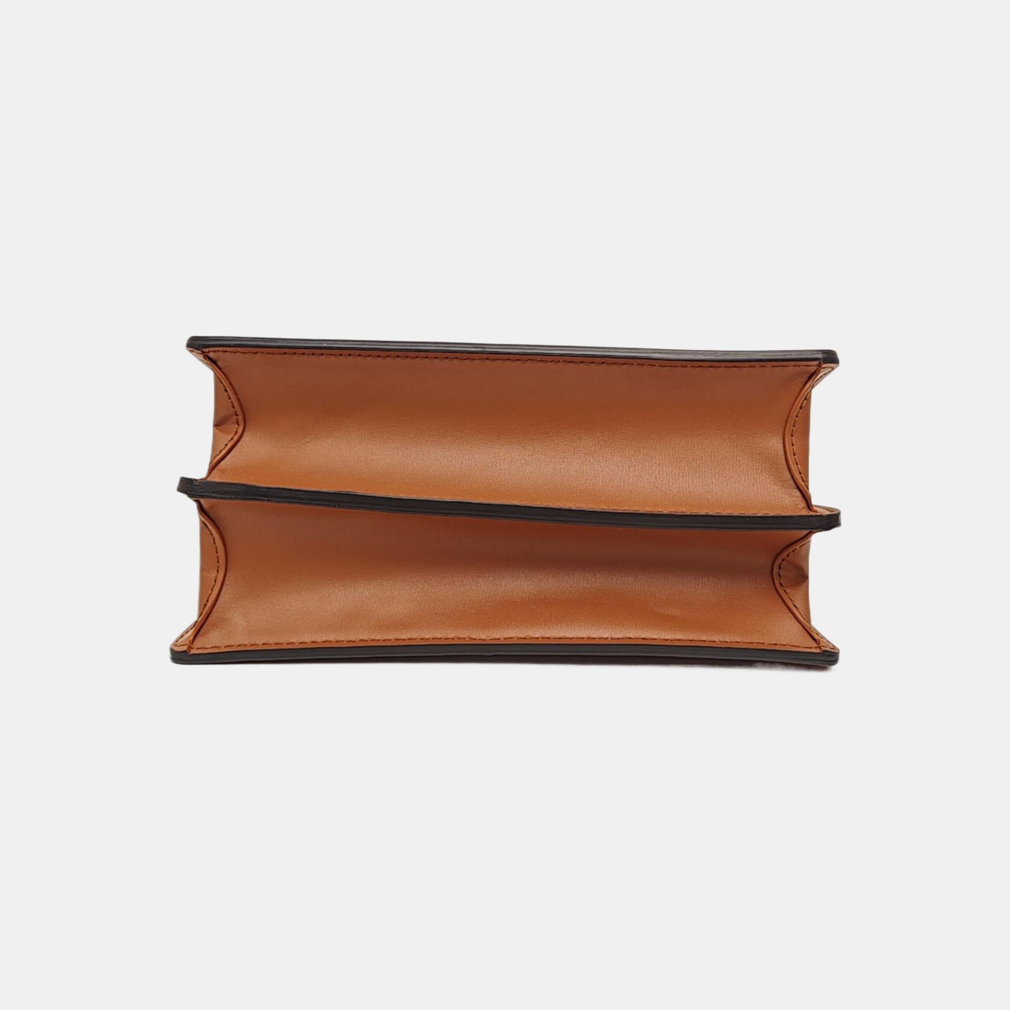 DAUPHINE MM Monogram Coated Canvas Brown