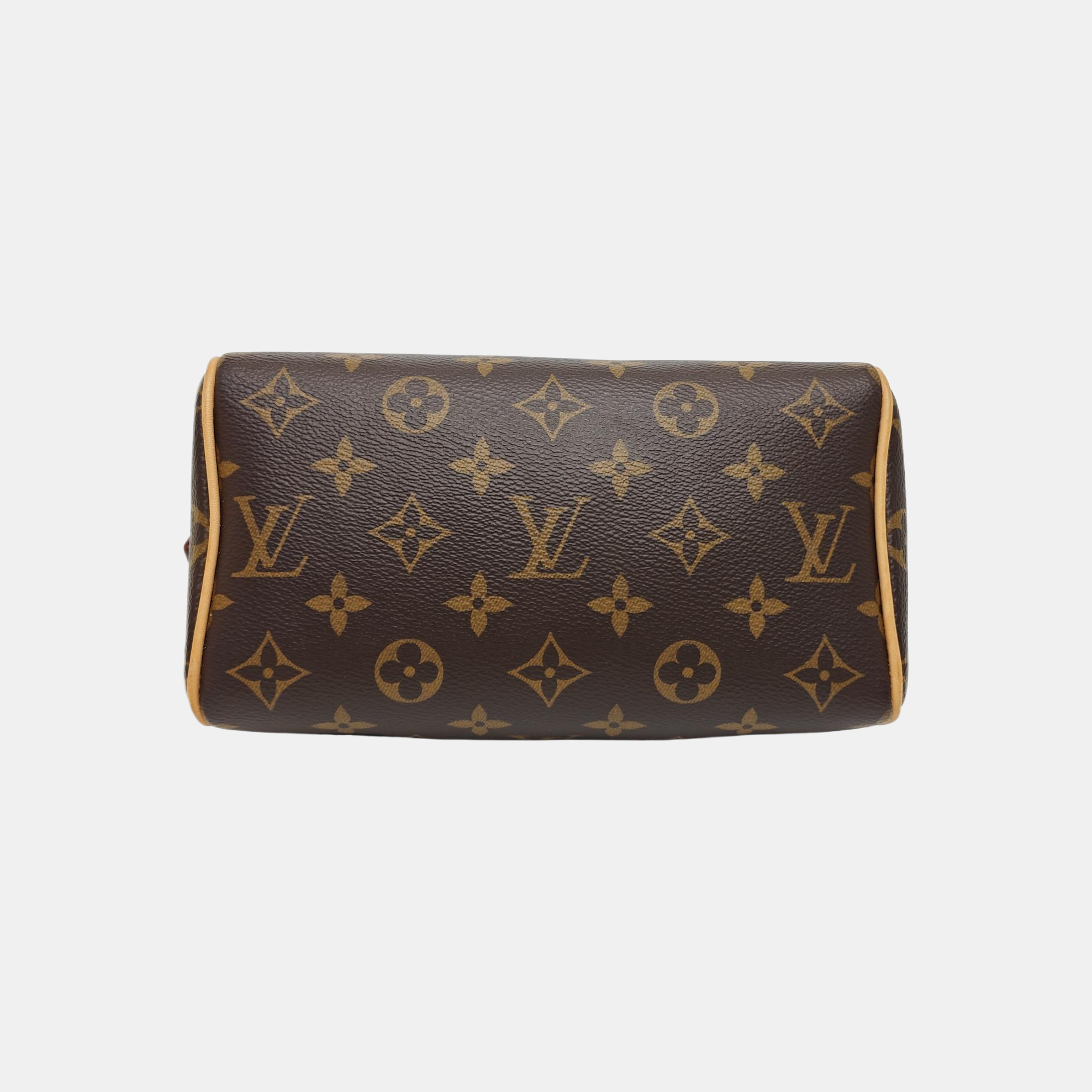 SPEEDY 20 Monogram Coated Canvas Brown