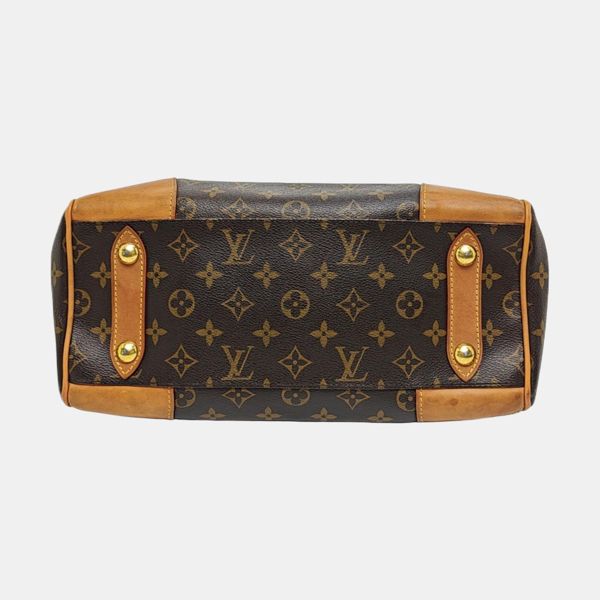 RETIRO NM Monogram Coated Canvas Brown