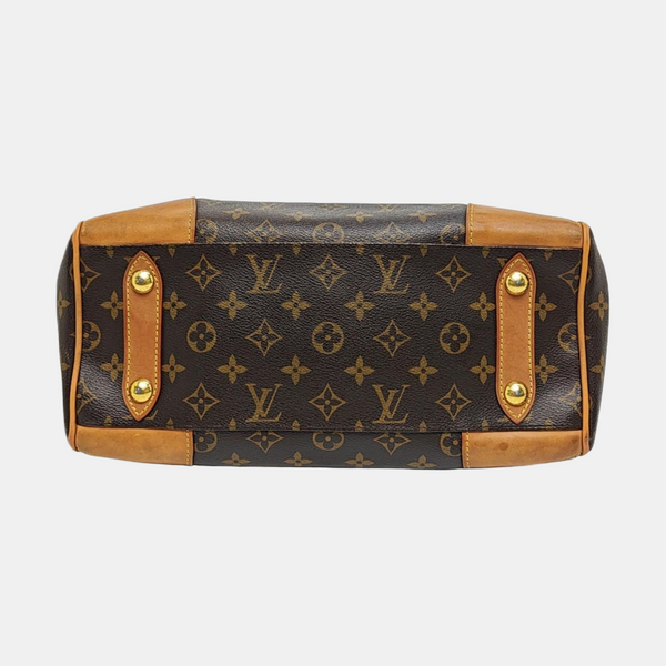 RETIRO NM Monogram Coated Canvas Brown