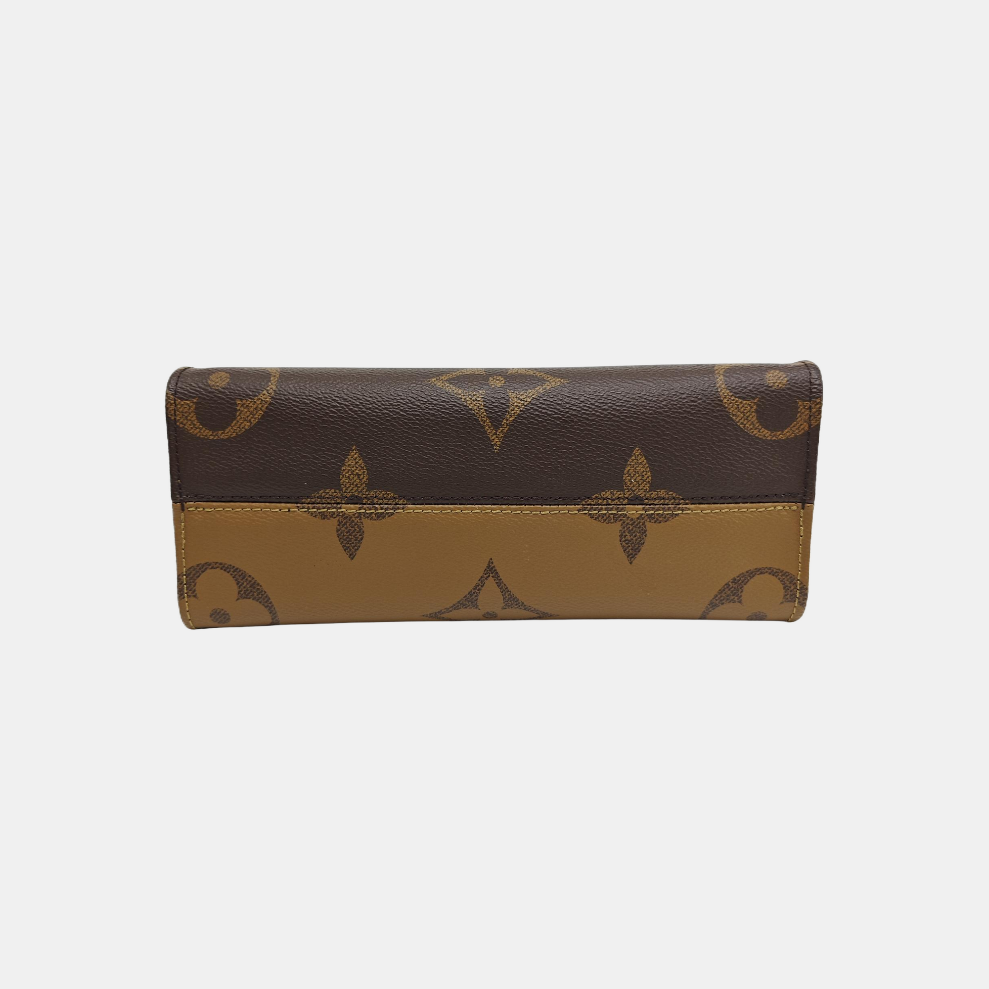 ONTHEGO PM Monogram Coated Canvas Brown