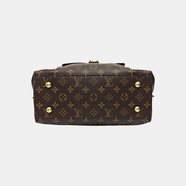 MÉTIS Monogram Coated Canvas Brown