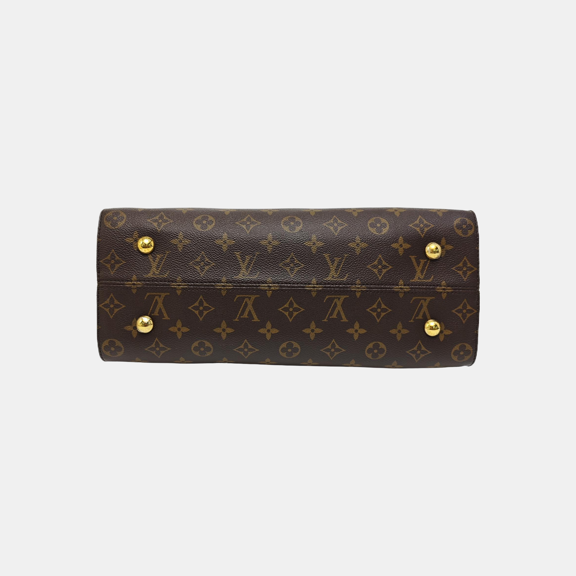TUILERIES Monogram Coated Canvas Brown