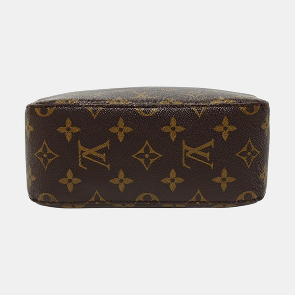 SPONTINI Monogram Coated Canvas Brown
