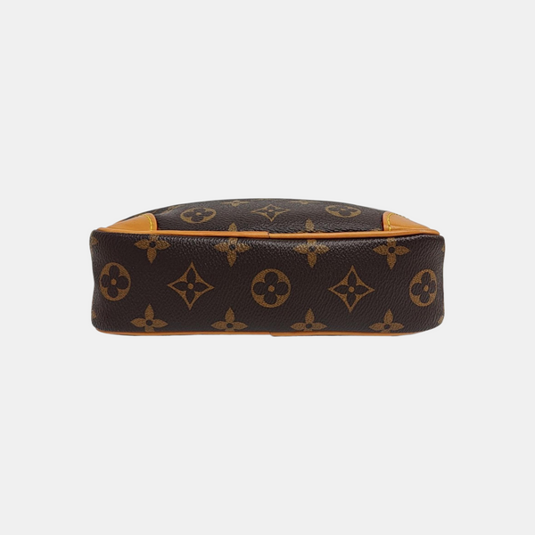 MARLY DRAGONNE Mini Monogram Coated Canvas Brown