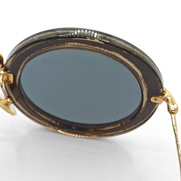 Blue Synthetic Sunglasses